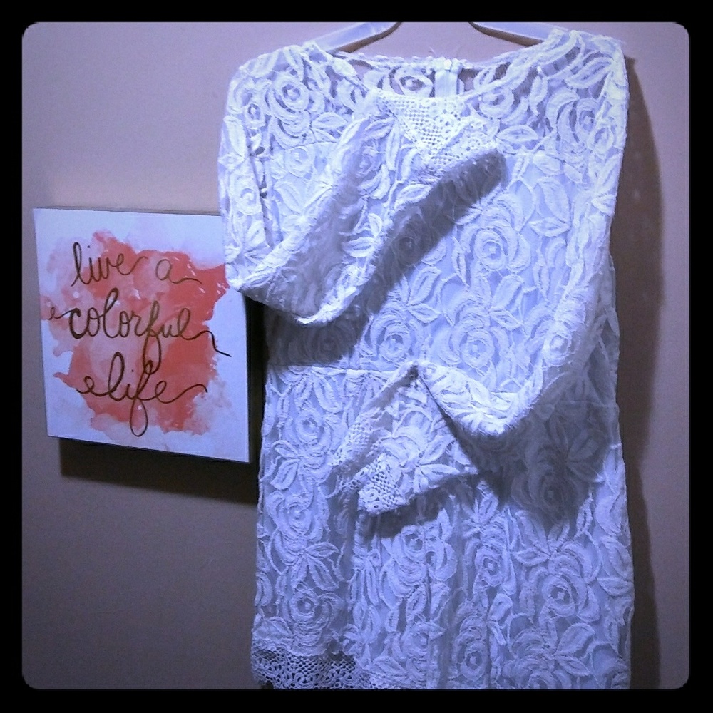 Lace Stretch Romper